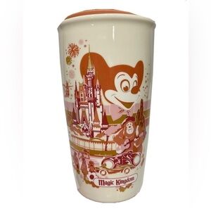 Disney Starbucks Travel Tumbler - 50th Anniversary Vault - Magic Kingdom